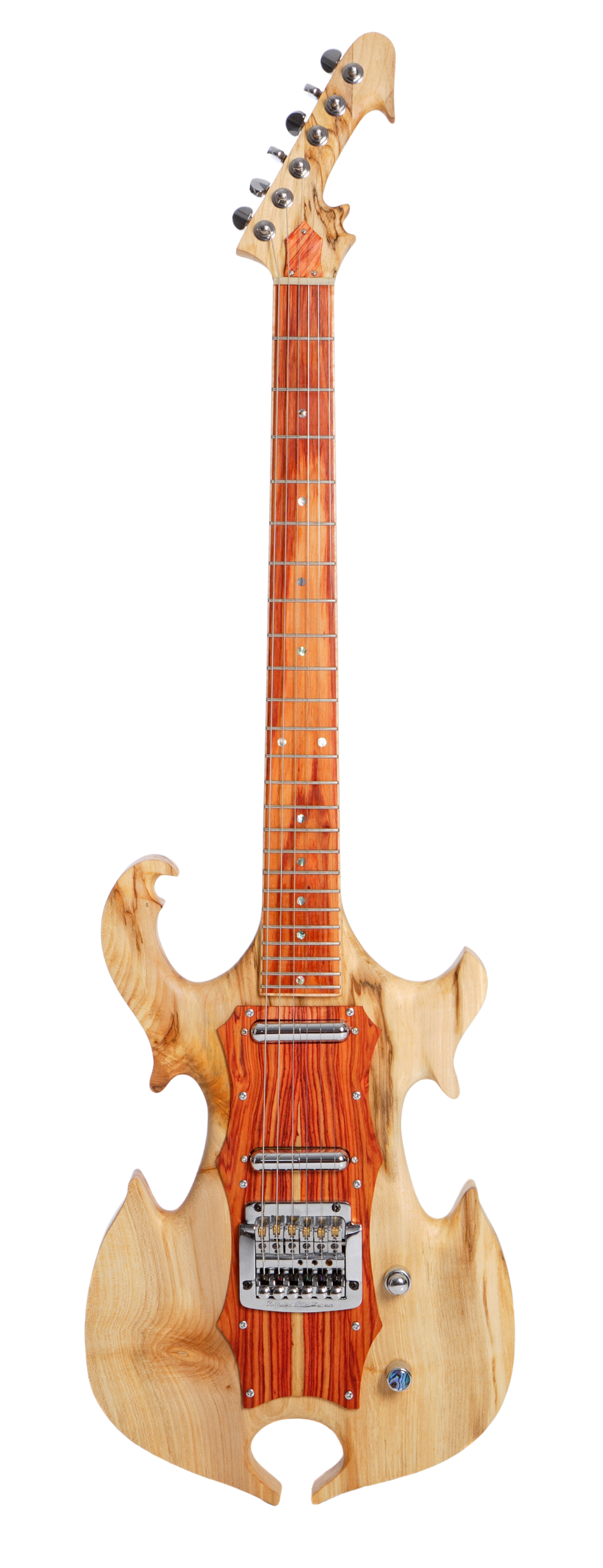 Diptych Silver Guitar